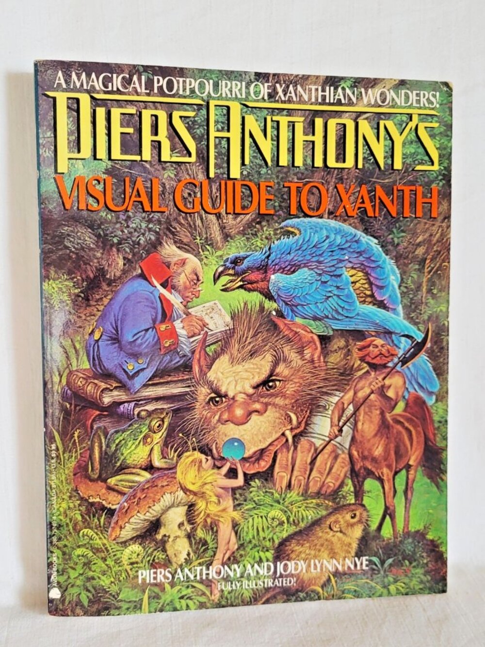 Piers Anthony's Visual Guide To Xanth SC Illustr Avon 1989 1st Ed Jody Lynn Nye